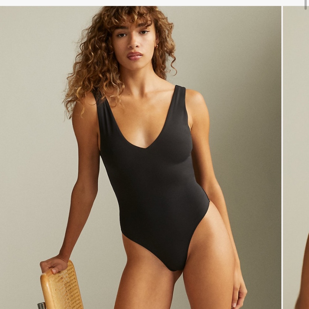 Black Babaton contour bodysuit